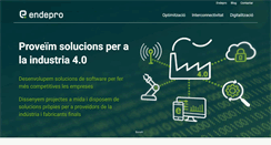 Desktop Screenshot of endepro.com